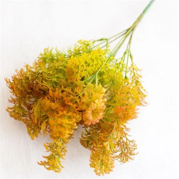 

Fake Greenery Bunch (7 stems/piece) Simulation Maidenhair Plastic Green Plants for Wedding Decorative Artificial Plant