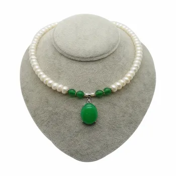 

Eternal wedding Women Gift word 925 Sterling real Big 9-10mm natural pearl stone Pendant Necklace, authentic send mother