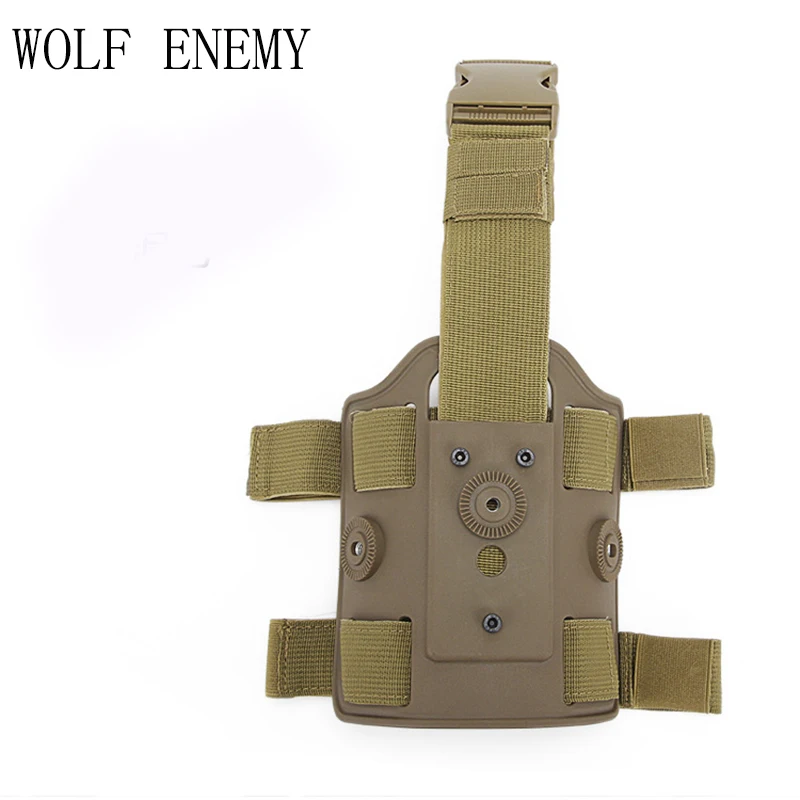 

Tactical Leg Thigh Drop Leg Holster Paddle Adapter Platform Airsoft Sig P220 226 /HK USP /Gl 17 18/ M9 Hunting Accessories