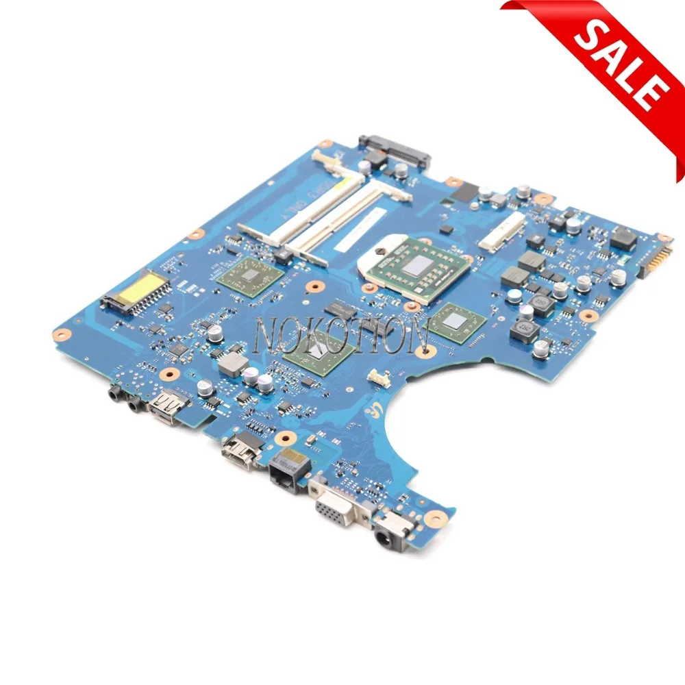 NOKOTION BA92-06827A BA92-06827B ل samsung NP-R525 R525 اللوحة المحمول AMD DDR3 BA41-01360A ATI GPU شحن وحدة المعالجة المركزية