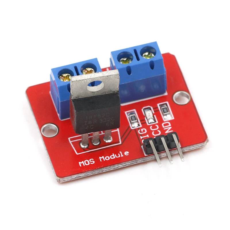 Верхняя кнопка Mosfet IRF520 модуль драйвера для Arduino MCU ARM Raspberry Pi 3 V 5 power MOS PWM