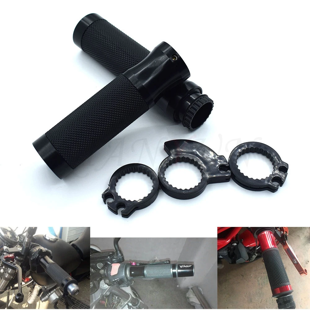 

CNC 7/8" Universal Motorcycle Handlebar Grips Dirt Bike Handle Hand Bar for Suzuki GSXR GSX-R 600 750 1000 K3 K4 K5 K6 K7 K8 K9