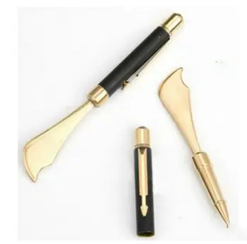 

New Pure Copper Metal GuaSha Board /Acupoint Massage Scraping Knife / Acupuncture Guasha Massage Pen Foot massage bar