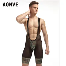 Aonve Hombre сексуальные трусики Боди коррекции фигуры тонкая Fajas нижнее белье дышащий эластичный сетки Homme эротические Shaperwear 2XL