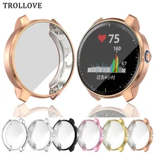 Ультратонкий защитный чехол для экрана для Garmin Vivoactive 3 Music Smart Watch, защищенный от царапин, защитный чехол, чехол s, аксессуары