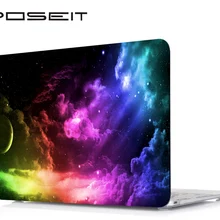 Твердая оболочка+ прорезиненная крышка клавиатуры для MacBook Air 11," 13,3" Pro retina 1" 15,4 дюймов 13 15 Сенсорная панель A1989 A1990 A1932