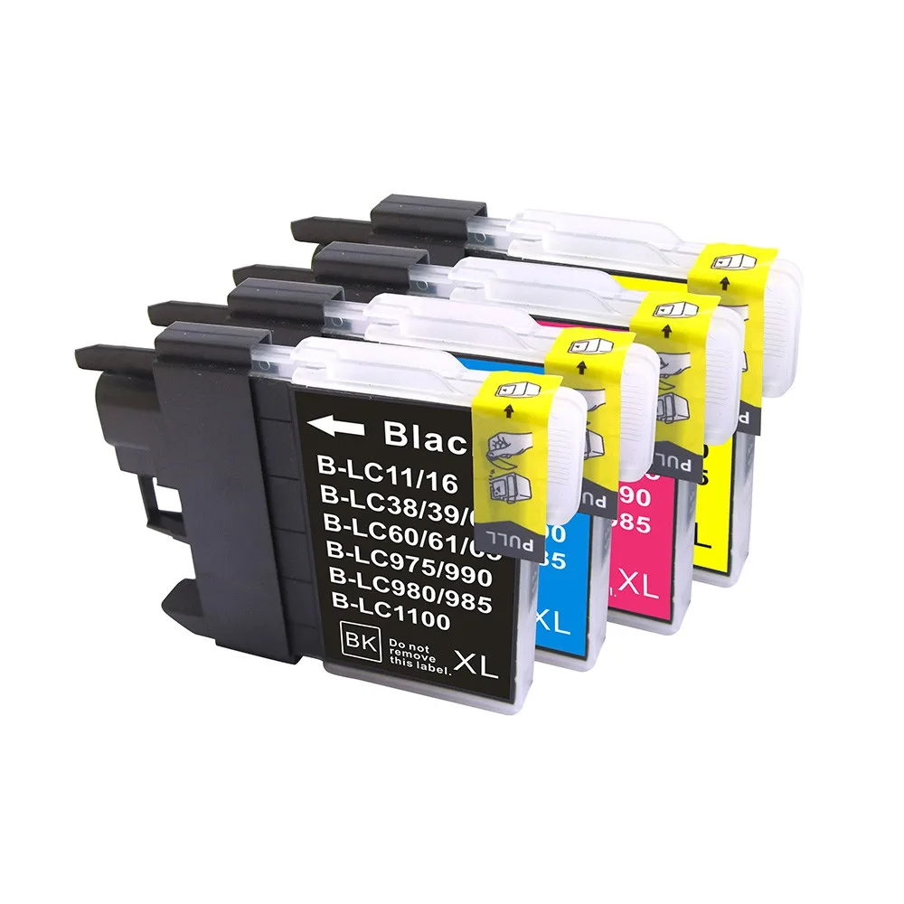 Cartucho de tinta Compatible con Brother LC985 LC975 LC39, para brother DCP  J140W/145C/165C/185C/195C/197C/365CN, hasta 4 piezas|ink  cartridge|compatible ink cartridgecompatible cartridges - AliExpress