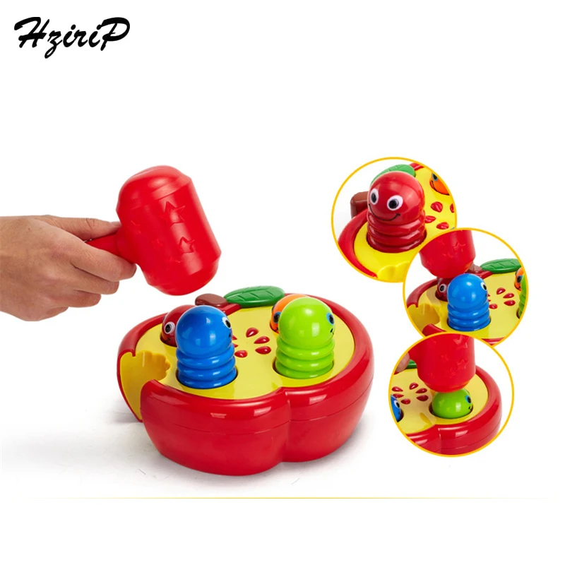 Hzirip Обучающие пазлы Игрушки образовательные игры хомяк игрушки детские головоломки Детская перкуссия игра От 0 до 1 года раннего обучения