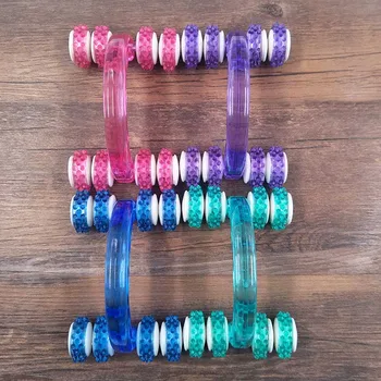 

8 Roller Wheels Massager Body Fitness Massage Roller Arch Wheel Massager SN-Hot