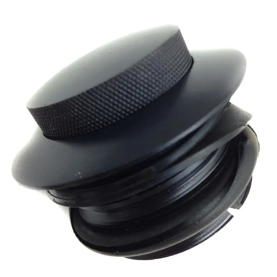 Motorcycle Black Flush Pop Up Reservoir Gas Cap Vented Fuel Tank Cover