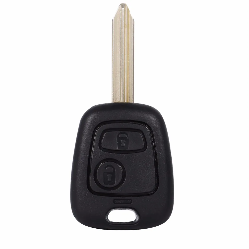 

1 Pcs 2 Buttons Remote Uncut Blank Blade Key Fob Shell Case For Citroen Saxo Xsara Picasso Berlingo