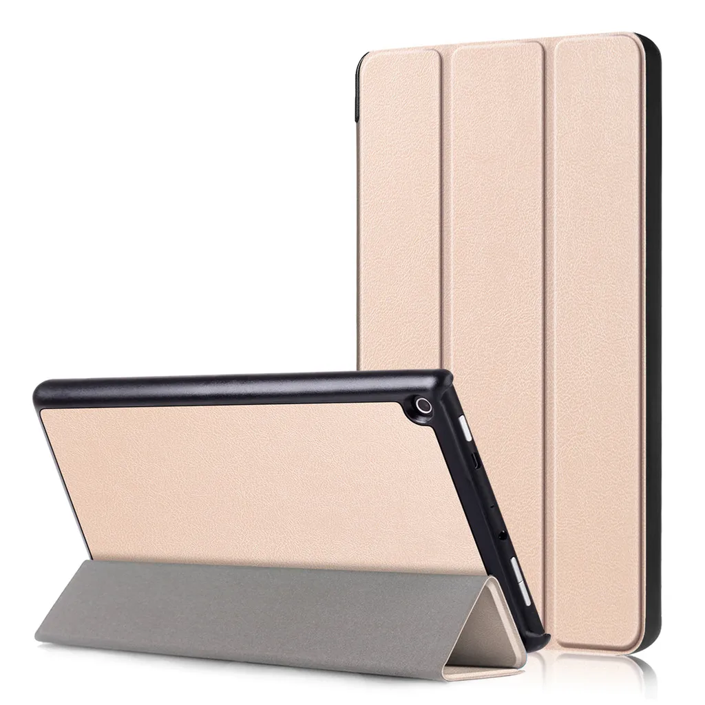 Чехол ZGPAX для Amazon Kindle Fire HD8 Sleep Wake Ultra Slim Trifold кожаный чехол крышка для планшета подставки чехол держатель z70