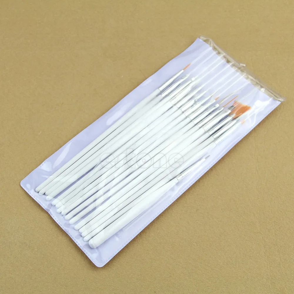 

New 15 Pcs Nail Art Paint Dot Draw Pen Brush for UV Gel DIY Decoration Tool Hot Sale