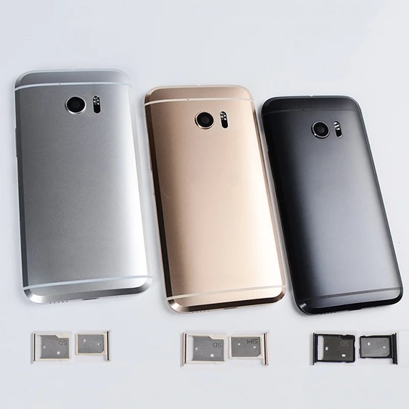 

Housing Door For HTC M10 Back Battery Cover Case with Volume + Camera Lens + Sim Tray + SD Tray Digitzer Assembly Battery Cover