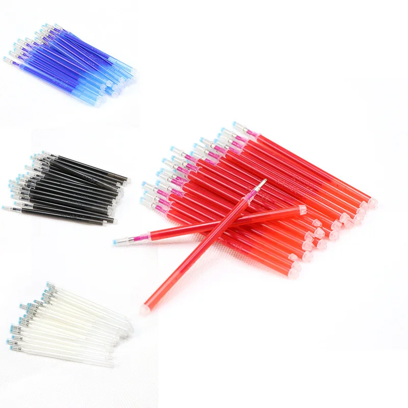 

10Pcs 1.0mm High Temperature Disappearance Refill Stationery DIY Sewing For Cloth And Leather Plastic Dash Cutting Marker Pen