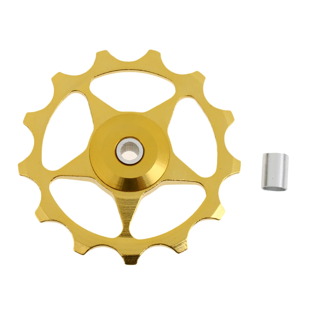 13T Aluminum Alloy MTB Bike Bearing Jockey Wheel Pulley Road Bikes Bicycle Cycling Rear Derailleur Roller Idler Guide 2pcs Bolts 13T Aluminum Alloy MTB Bike Bearing Jockey Wheel Pulley Road Bikes Bicycle Cycling Rear Derailleur Roller Idler Guide 2pcs Bolts
