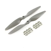 2 peças Estilo APC 9045 9x4.5 DD Acionamento Direto Hélice Lâmina CW CCW Para RC Avião