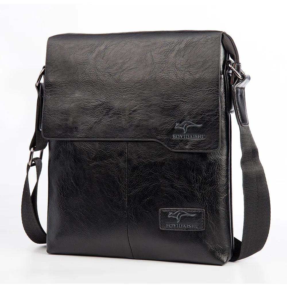 خمر الرجال حقائب كتف العلامة التجارية crossbody أكياس للرجل مصمم الذكور بو الجلود حقيبة ساع قدرة كبيرة حقائب أزياء