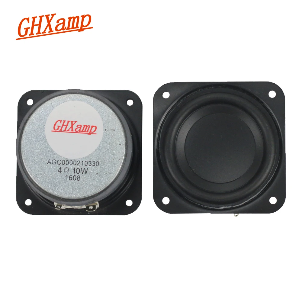 GHXAMP 2 75 мм дюймов 68 Mid Bass сабвуфер динамик 4ом 10 Вт низкий Частотный Настольный