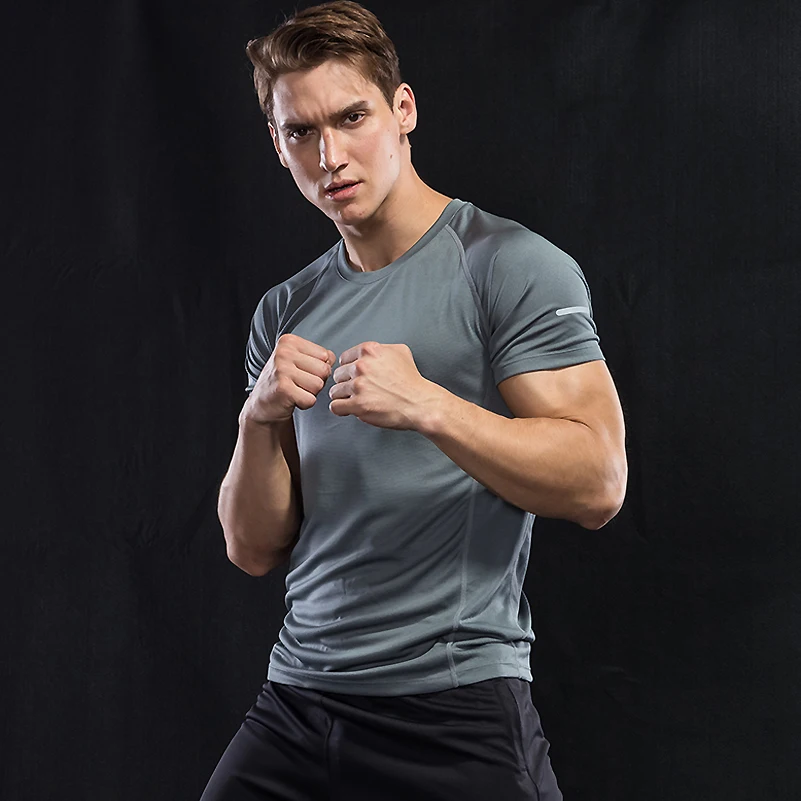 

Men's Shirts Summer 2017 Running t-shirts Men Sport Women Short Sleeve Sports Suit Gym Fitness Soccer Jerseys Training Jogging