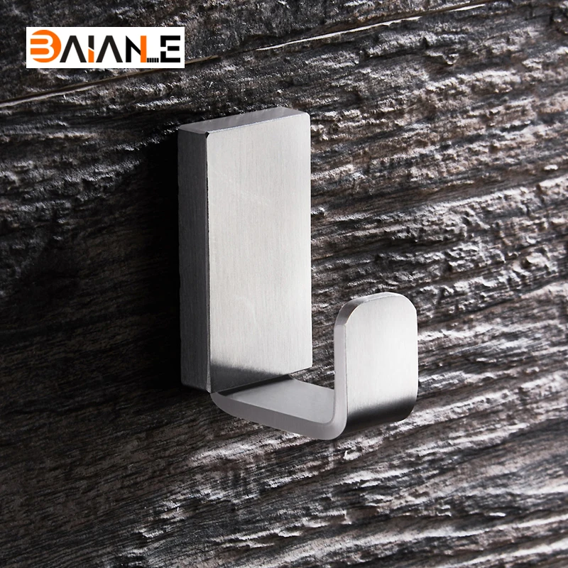 brushed nickel coat hooks