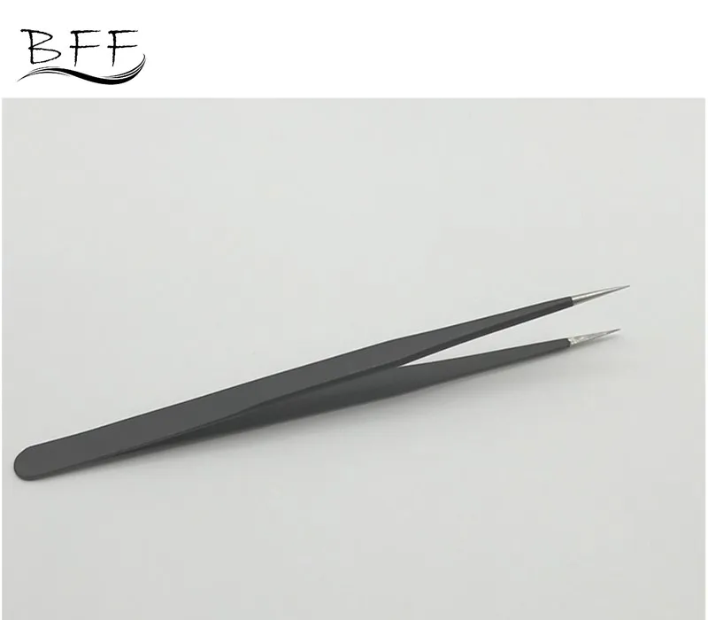 Grafting Eyelash High Quality Precision Tweezers Black Antistatic