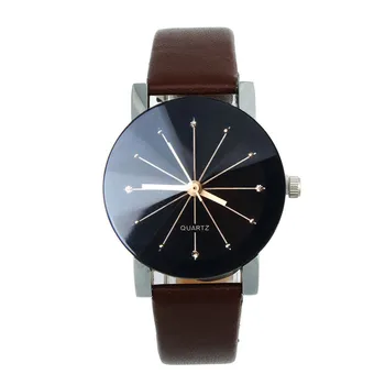 Casual Watches Women Leather Strap Bayan Kol Saat Analog Female Hour Ladies Quartz Wrist Watch Dress Clock Relogio Feminino