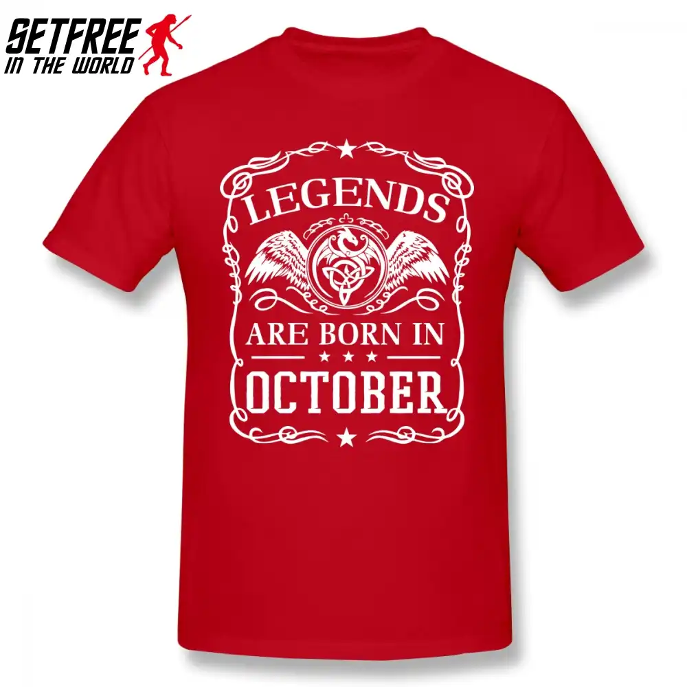 legends born in october men t shirt fashion cheap 4xl 5xl 6xl