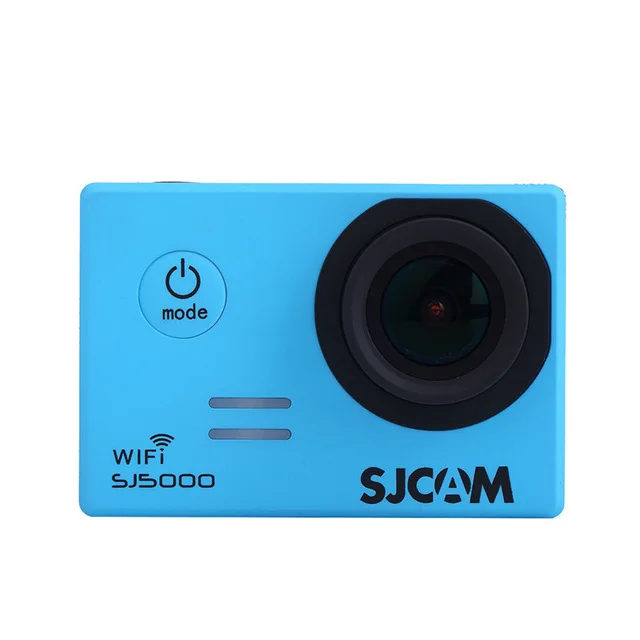 SJCAM SJ5000 WI-FI действие Камера WI-FI 2,0 ЖК-дисплей NTK96660 30 м Водонепроницаемый Камера 1080 P Ultra HD Спорт Камера - Цвет: Синий