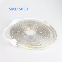SMD 5050 AC220V LED Strip Flexible Light 60leds/m Waterproof Led Tape LED Light With Power Plug 1M/2M/3M/5M/6M/8M/9M/10M/15M/20M SMD 5050 AC220V LED Strip Flexible Light 60leds/m Waterproof Led Tape LED Light With Power Plug 1M/2M/3M/5M/6M/8M/9M/10M/15M/20M