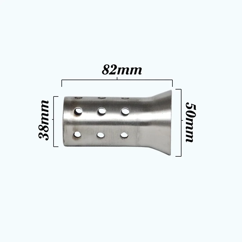 Выхлопная труба мотоцикла глушитель для мотоцикла каталитический глушитель выхлопной трубы шум подавитель звука 51 мм 60 мм