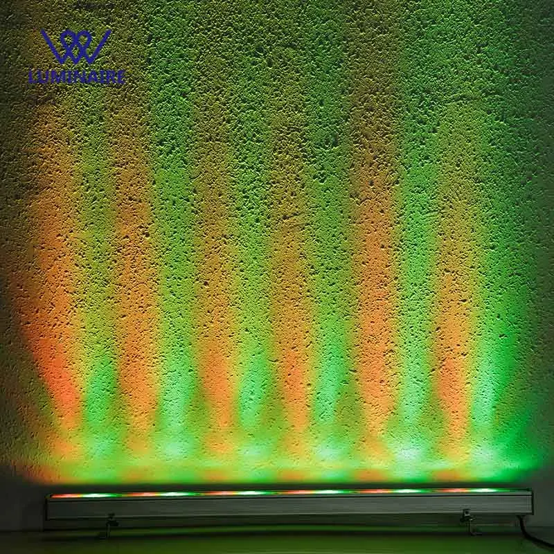 VW светильник RGB настенный ip67 Светодиодный отражатель линейный проектор