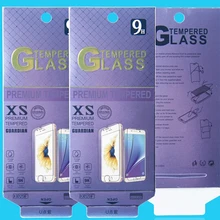 3000 шт Универсальная Заказная бумажная коробка с логотипом розничная упаковка посылка коробка для iphone 6 7 Защита экрана из закаленного стекла