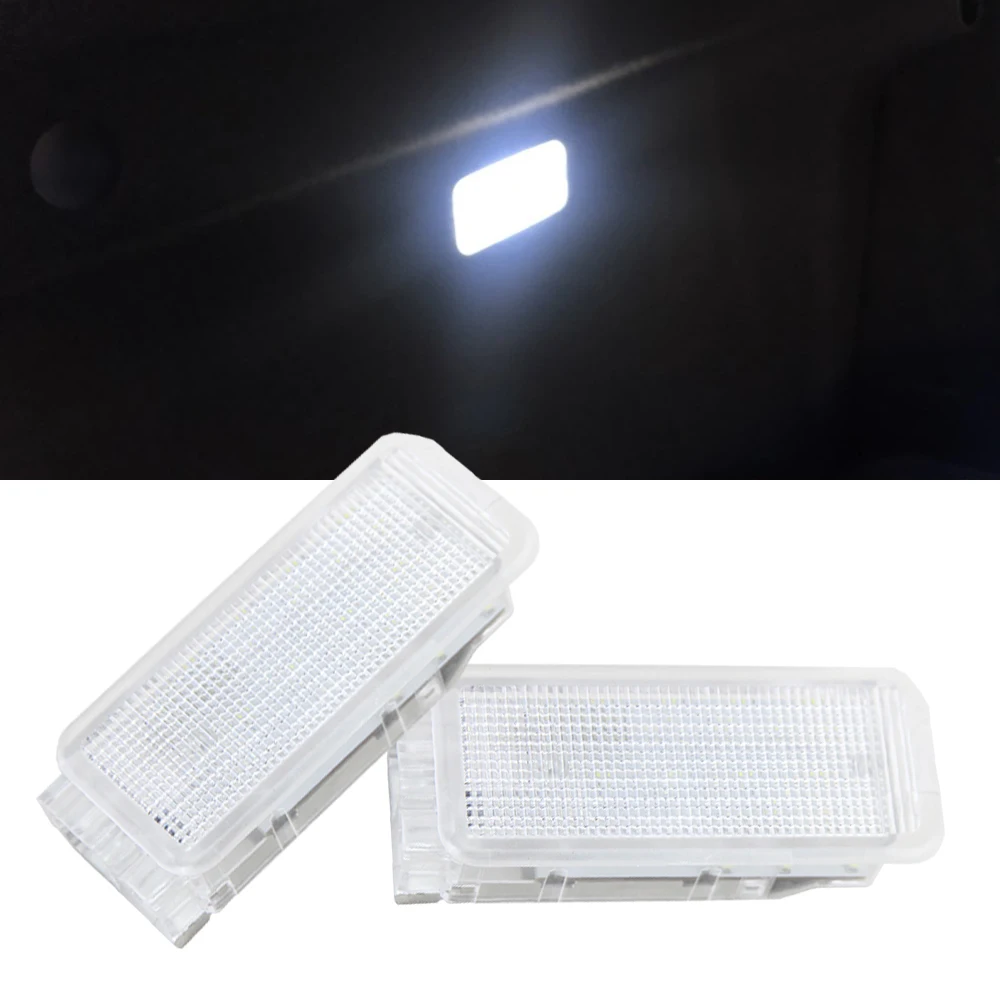 2 шт. 18SMD светодиодный фонарь для багажного отделения Peugeot 1007 206 207 306 307 3008 406 407 5008 607