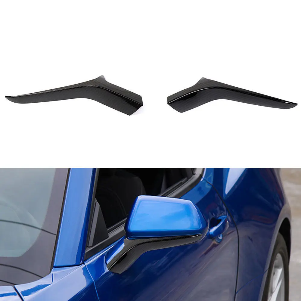For Chevrolet Camaro 2017+ Car Rearview Mirror Holder Strip Trim Carbon Fiber Color | Автомобили и мотоциклы