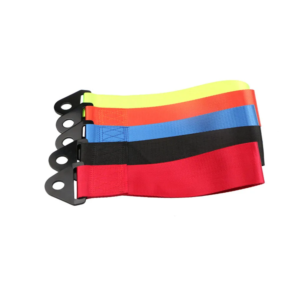 حبل قطر عالية الجودة العالمي السيارات الديكور الوفير المكسرات مسامير انهيار مقطورة الحبال سيارة سباق سحب خطاف شريطي