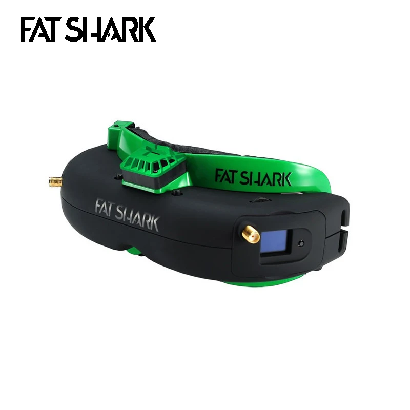 Fatshark Attitude V5 OLED 5,8 Ghz True Diversity RF поддержка DVR AV-IN/OUT FPV очки для радиоуправляемого дрона квадрокоптера запасные части