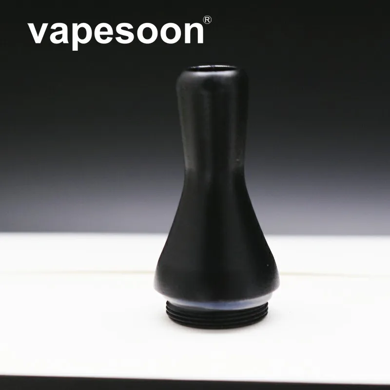 

25pcs High Quality Black Aluminum Drip Tip Mouthpiece Fit for T2 2.4ML Atomizer Tank