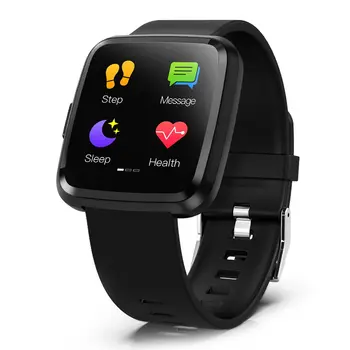 

Waterproof Smart Watch 1.3In Full Screen Touch Gym Tracker Watch IP67 Smart Bracelet Heart Rate Activity Tracking Step Counter