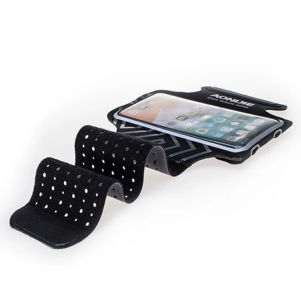 Kaufen AONIJIE A892 Wasserdicht Zelle Handy Sport Laufen Armband Arm Tasche Jogging Fall Halter Abdeckung Für Fitness Gym Workout