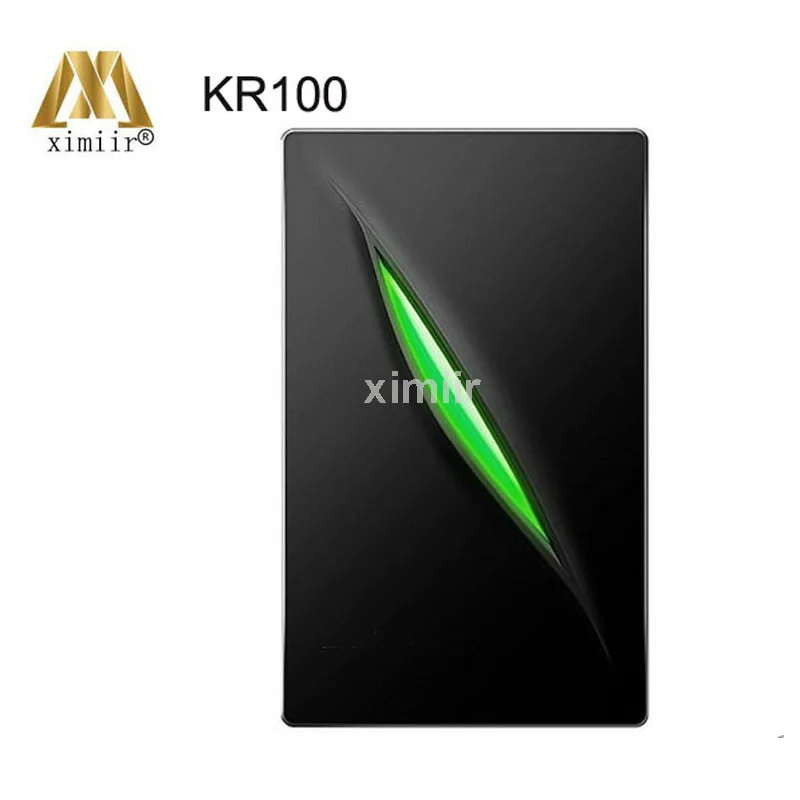 

External LED control 2 color LED Indicators IP65 wiegand 26 door access control RFID card proximity reader KR100