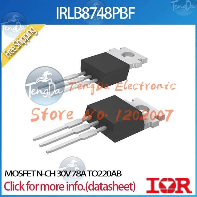 5PCS IRLB8748PBF MOSFET N-CH 30V 78A TO220AB 8748 IRLB8748