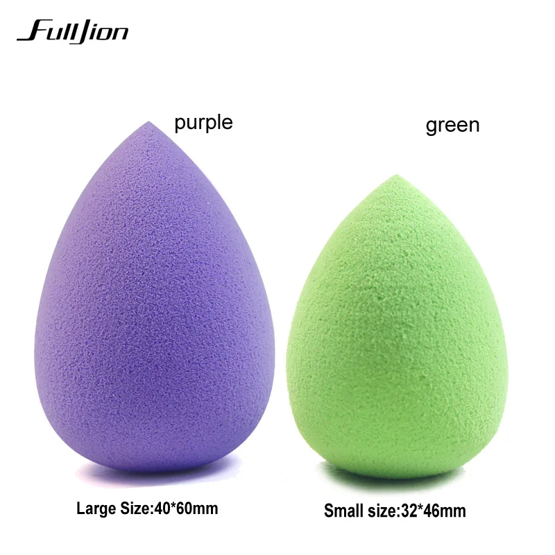 

Fulljion 1pcs Beauty Make Up Sponge Puff Foundation Makeup Sponge Foundation Smooth Sponge Colorful Puff Water Drop Gourd