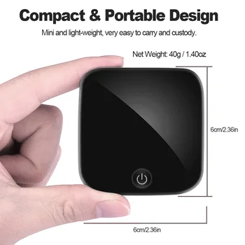 

2 in 1 Wireless Receiver Bluetooth 4.1 Transmitter Stereo Audio Adapter Optical Toslink / SPDIF & Aux 3.5mm Support aptx APT-X