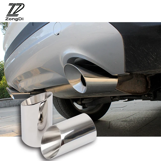 Stainless Steel Car Exhaust Muffler Tips Pipe Auto Accessories For Ford