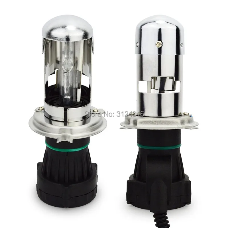 

2pc X dahosun H4-3 H4 High Low Beam flexible 35W HID Light High Intensity Discharge Bulbs Super white,with Bi-xenon