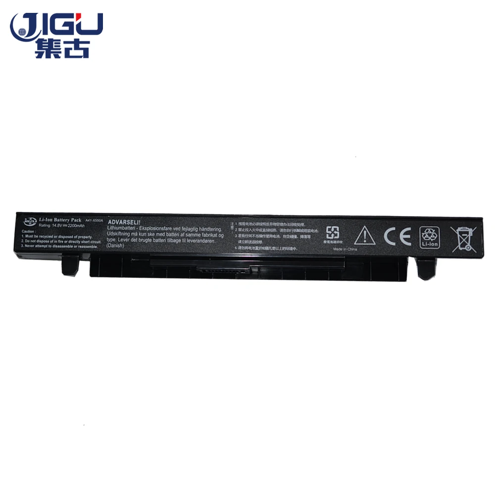 JIGU 4 ячейки Аккумулятор для ноутбука Asus R409V R510C R510D R510E R510L R510V X450C X450L X450V X452C X452E X550C