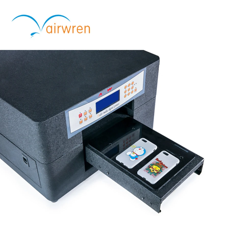 6 Color Flatbed Inkjet Printer Business Card Printing Machine From