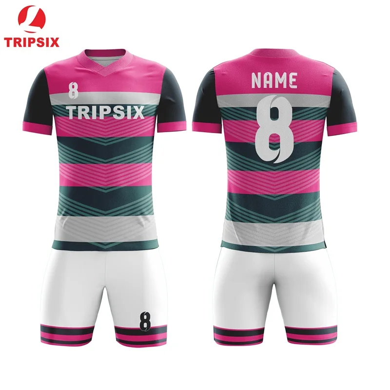 

2019 Top Quality Sublimation Unisex Sportswear Design Your Soccer Uniforms Football Shirt Maker Soccer Jersey