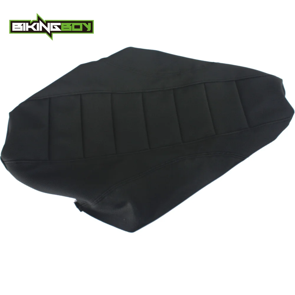 BIKINGBOY черный MX Кроссовый внедорожный ребристый захват мягкий чехол для сиденья Kawasaki KX 125/250 для KXF 250/450 KX250 KX450 06 07 08